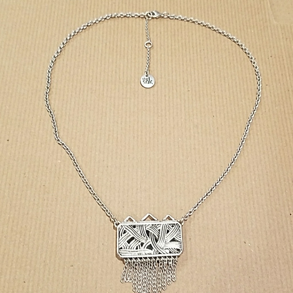 3 for $10! The Sak Black and Silver Necklace